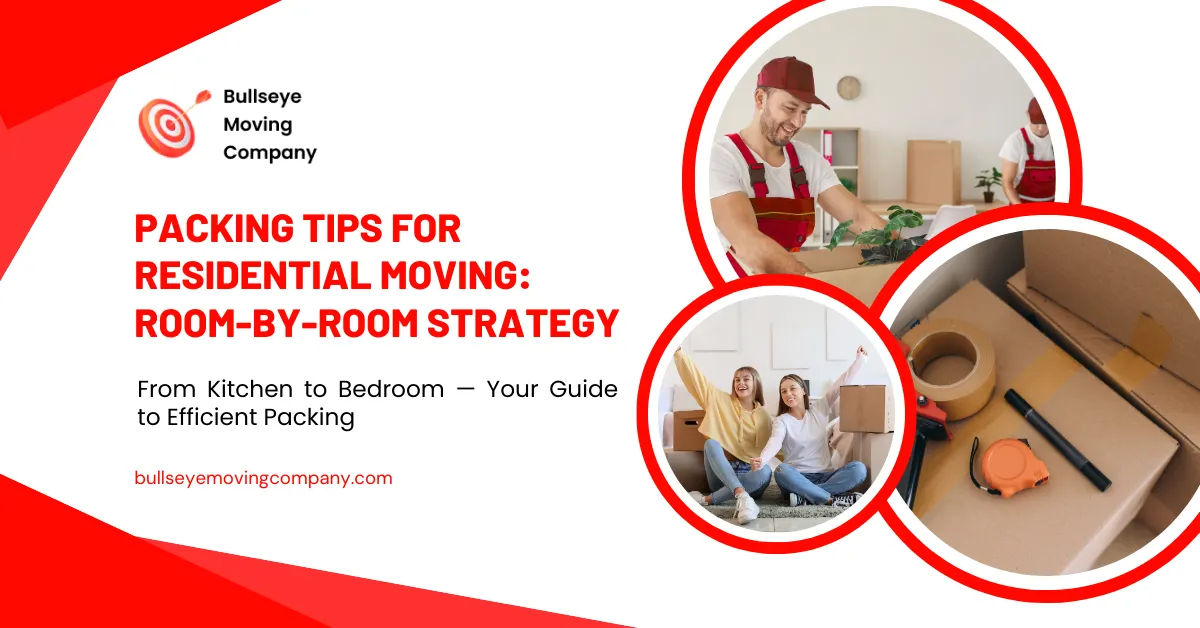 Packing Tips for Residential Moving: A Room-by-Room Strategy That Works